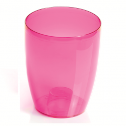 Round orchid flower pot - Coubi DUOW - 13 cm - Pink
