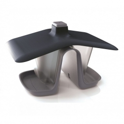 Ptačí stolek / podnos Birdyfeed Double - pro zavěšení na linii nebo větev - kámen-šedá - 