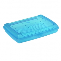 Food container, lunch box "Luca" - 0.5 litre - fresh blue