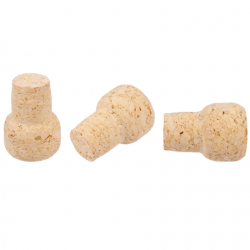 Natural flanged cork - ø 19 mm