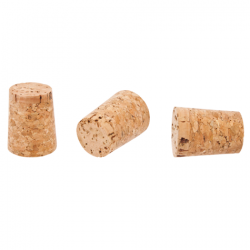 Natural agglomerated conical cork - 30/25 mm
