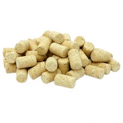 Natural agglomerated cylindrical cork - 38x22 mm - 20 pcs