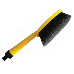 Car washing brush - attachable to water hoses - X225