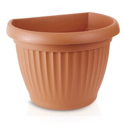 Outdoor flower pot - Terra - 22 cm - terracotta