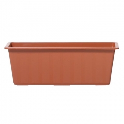 "Agro" outdoor planter - terracotta-coloured - 40 cm