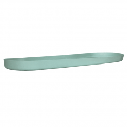 Balcony box saucer / tray - 50 cm - mint green