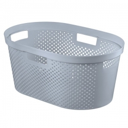 Laundry basket "Infinity" - 40 litre - grey