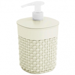 Folyékony szappanadagoló "Filo" - világos bézs - 