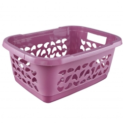 Laundry basket - Jost - 55 x 40 cm - berry