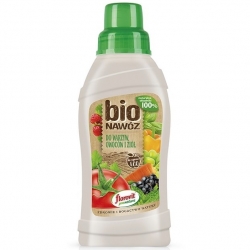BIO Kasvis-, hedelmä- ja yrttilannoite orgaanisille viljelmille - Florovit® - 500 ml - 