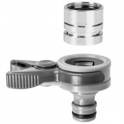 Multi-purpose connector with an adapter - fits 22/24 mm taps - CELLFAST