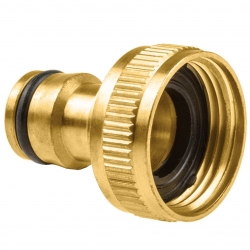 Brass connector, coupler with a female thread BRASS - 3/4" - CELLFAST