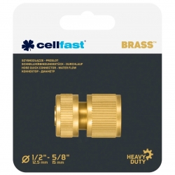 Brass quick connector BRASS - 1/2" - CELLFAST