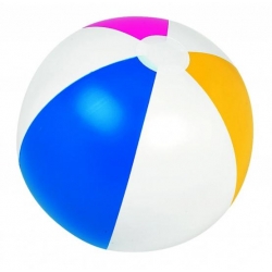 Надуваема плажна топка - многоцветна - 40 см - 