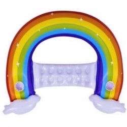 Flotteur gonflable pour piscine - Rainbow - 148 x 99 cm - 