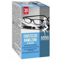Salviettine umidificate per occhiali - 30 pz - 