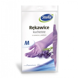 Lavender-scented kitchen gloves - size M