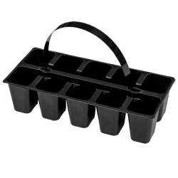10 cell multipot planter with a handle, seeding tray - 6 pcs