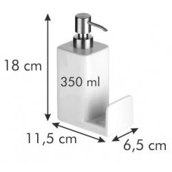 Dispenser för diskmedel med en skurhållare - ONLINE - 350 ml - 