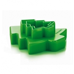 Two-sided cookie cutters - Christmas trees - DELÍCIA - 4 sizes