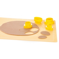 Two-sided cookie cutters - eggs - DELÍCIA - 8 sizes