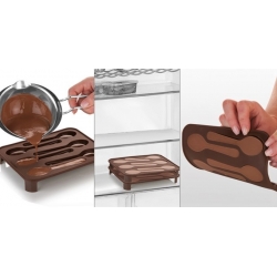 Molde de chocolate - cucharas - DELÍCIA Choco - 