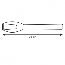 2-in-1 tongs with fork - SPACE LINE