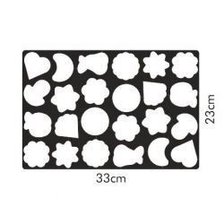 Traditional cookie cutter sheet/ multicutter - DELICIA