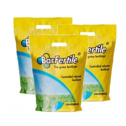 Barfertile - hnojivo Barenburg - sada hnojív na trávnik pre náročných záhradníkov - pre všetky ročné obdobia - 15 kg - 