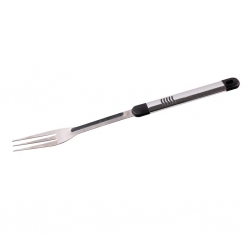 Tenedor de barbacoa de acero inoxidable - 49 cm; tenedor para trinchar carne - 