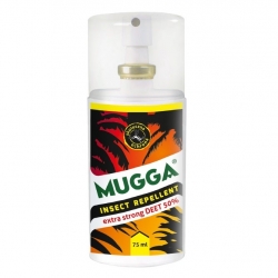 Mugga spray - the most effective mosquito repellent, works even in tropical climate 75 ml