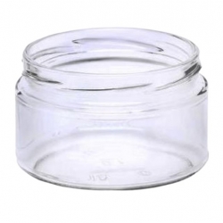 Glass twist-off jars, mason jars - ø 82 - 250 ml - 160 pieces