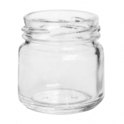 Small ornamental jars  40 ml - ø¸ 43 mm - 8 pieces