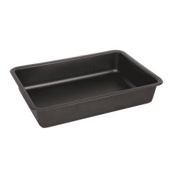 Black baking tin with a non-stick surface - 29 x 22 cm - ideally suited for baking cakes