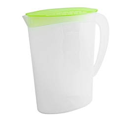 Juice pitcher with a lid - 2 litre juice jug - fresh green