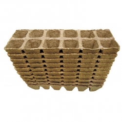 Square peat pots 4 x 5 cm - 24000 pieces