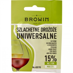 Wine yeast - Uniwersalne (Universal) - 20 ml