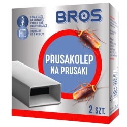 Prusakolep® - past za ščurke in srebrne ribice - deluje tudi na druge žuželke - Bros - 2 kos - 