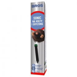 "Sonic" electronic mole and rodent repellent - for areas up to 600 m2 - BROS