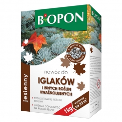 Осеннее удобрение для хвойных пород - БИОПОН® - 1 кг - 