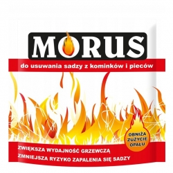 Bros - Morus - pulbere de curățare din carbon negru pentru șeminee și cuptoare - 50 g - 