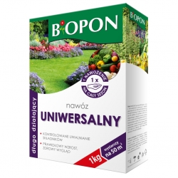 Fertilizante multiuso de longa duração - aplicado a cada 4 meses - BIOPON® - 1 kg - 