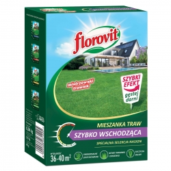 Fast growing grass - super fast lawn! - Florovit - 900g seeds