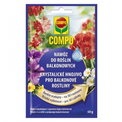 Kristalliner Dünger für Balkonpflanzen - Compo® - 60 g - 