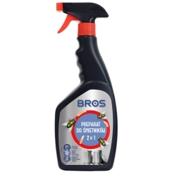 Afvalcontainer - doodt insecten en elimineert geur - Bros - 500 ml - 