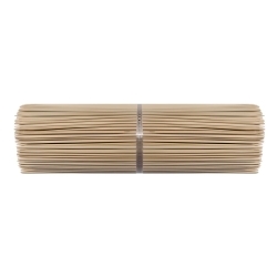 Ošetrené bambusové paličky / tyče - 20 cm - 30 kusov - 