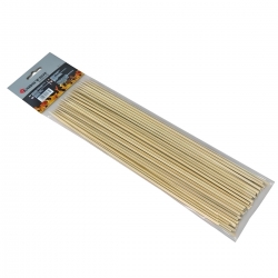 Espetos de bambu - 30 cm - 40 peças - 