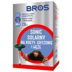 Solar ultrasonic repellent - Your defense against moles, snakes, and rodents