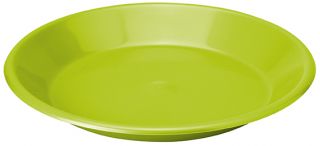 Piring pot bunga "Kolor" - 15 cm - hijau pistachio - 