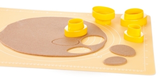 To-sidede cookie cutters - æg - DELÍCIA - 8 størrelser - 